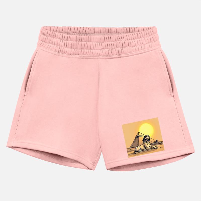 Ancient Egyptian Sphinx and Pyramids Scene