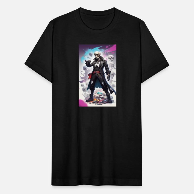 and a l background, suitable for a t-shirt design: