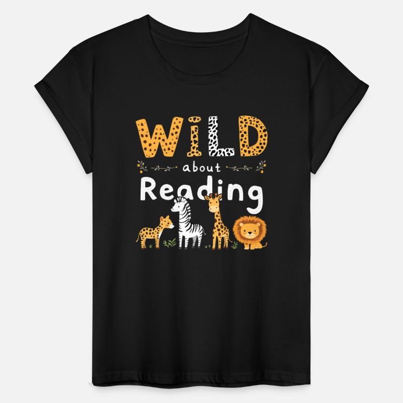 Animal Print Read Book Zoo Kids Wild About Reading