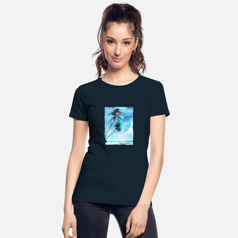 Artistic Venice Beach California Palm Tree