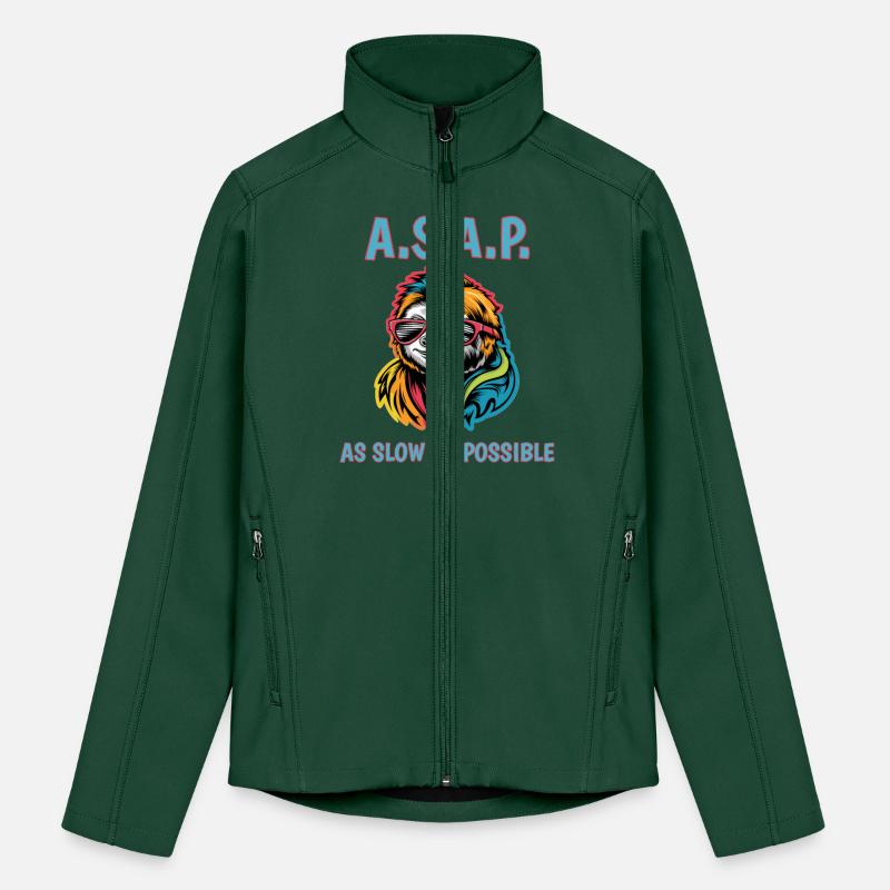 ASAP As Slow As Possible Cool Sloth Fun Quote