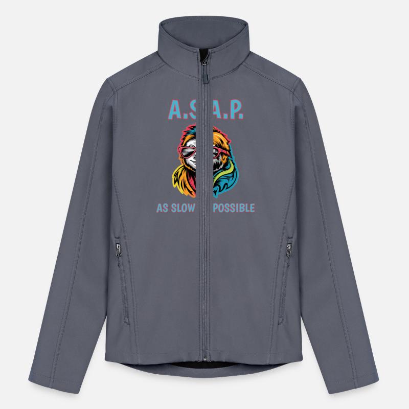 ASAP As Slow As Possible Cool Sloth Fun Quote