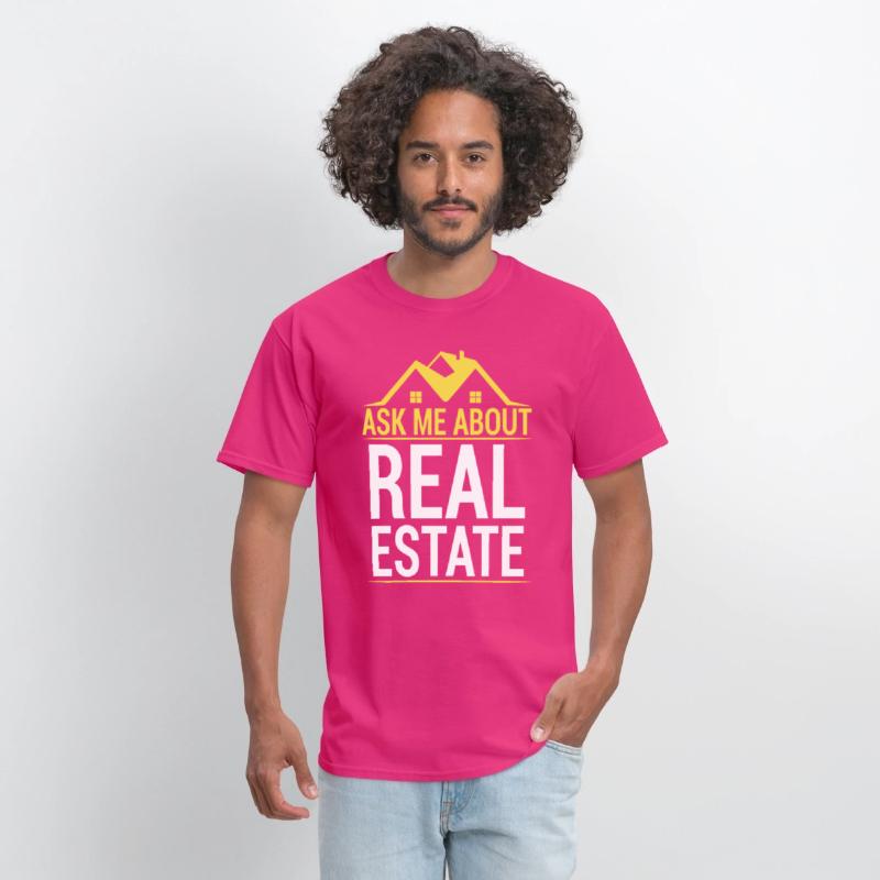 Asks Me About Real Estate Funny Pun Realtor Agent