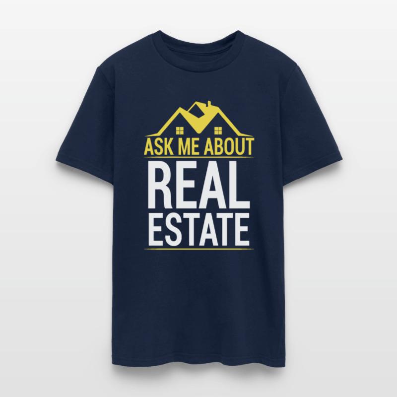 Asks Me About Real Estate Funny Pun Realtor Agent