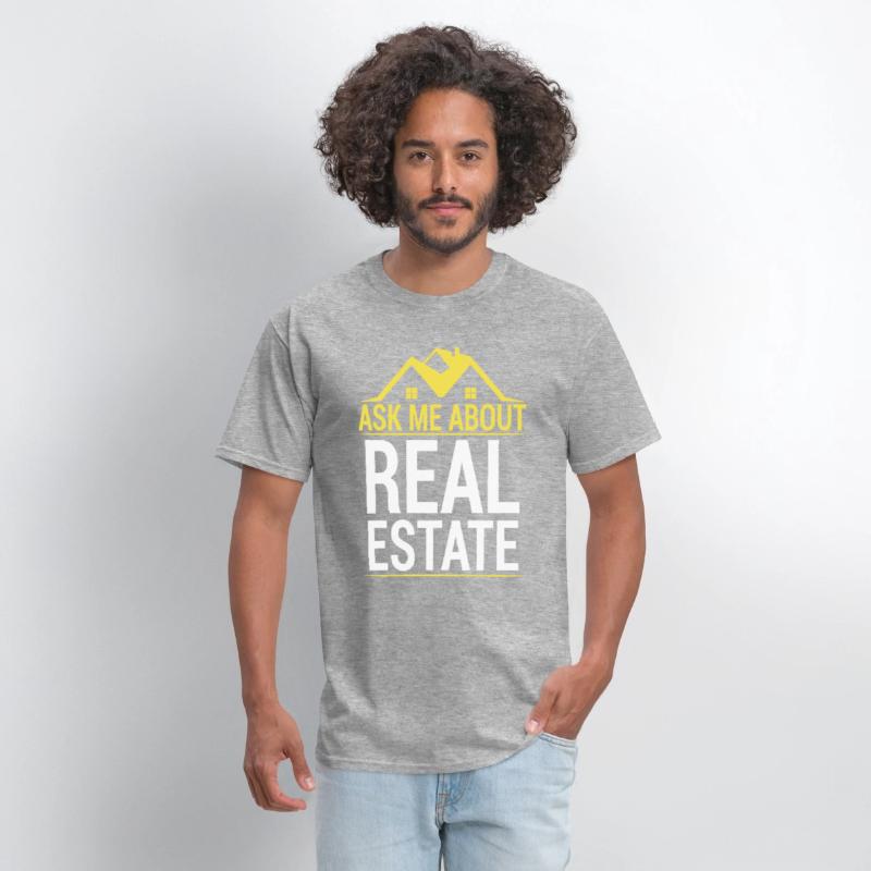 Asks Me About Real Estate Funny Pun Realtor Agent