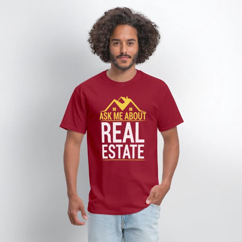 Asks Me About Real Estate Funny Pun Realtor Agent