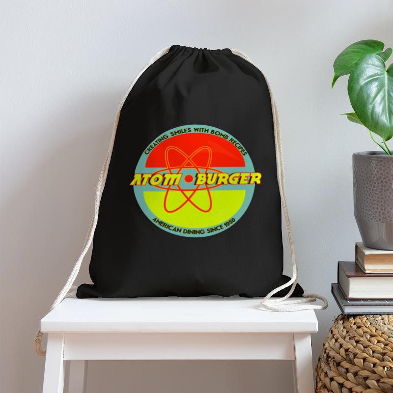 Atom Burger Retro Style