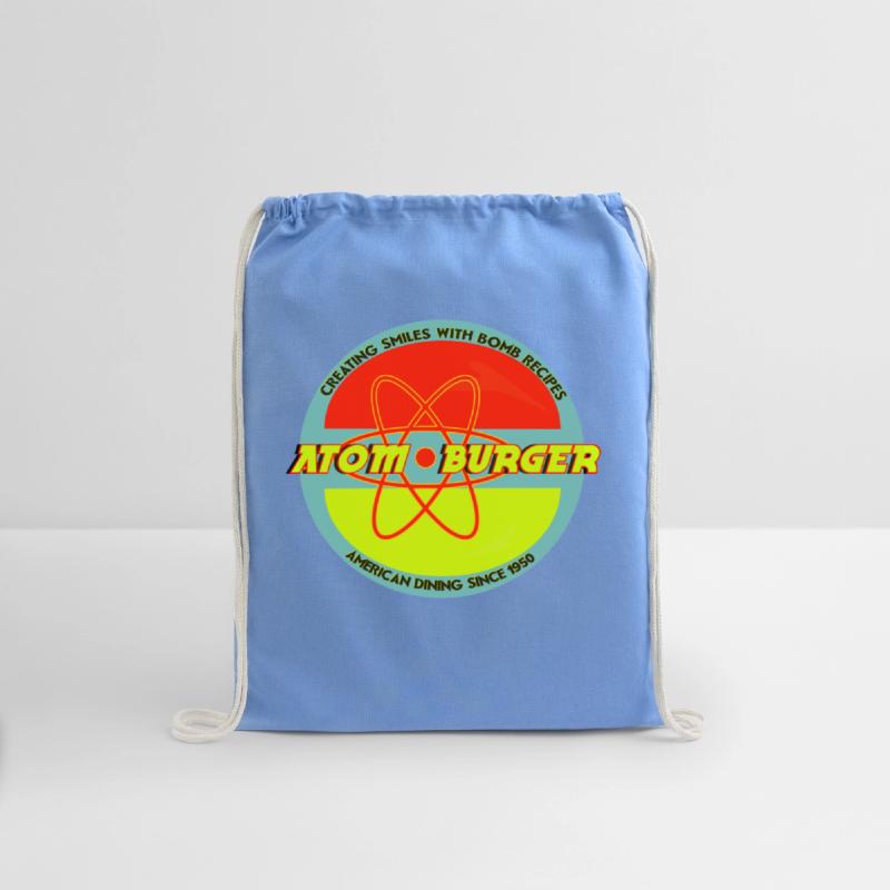 Atom Burger Retro Style