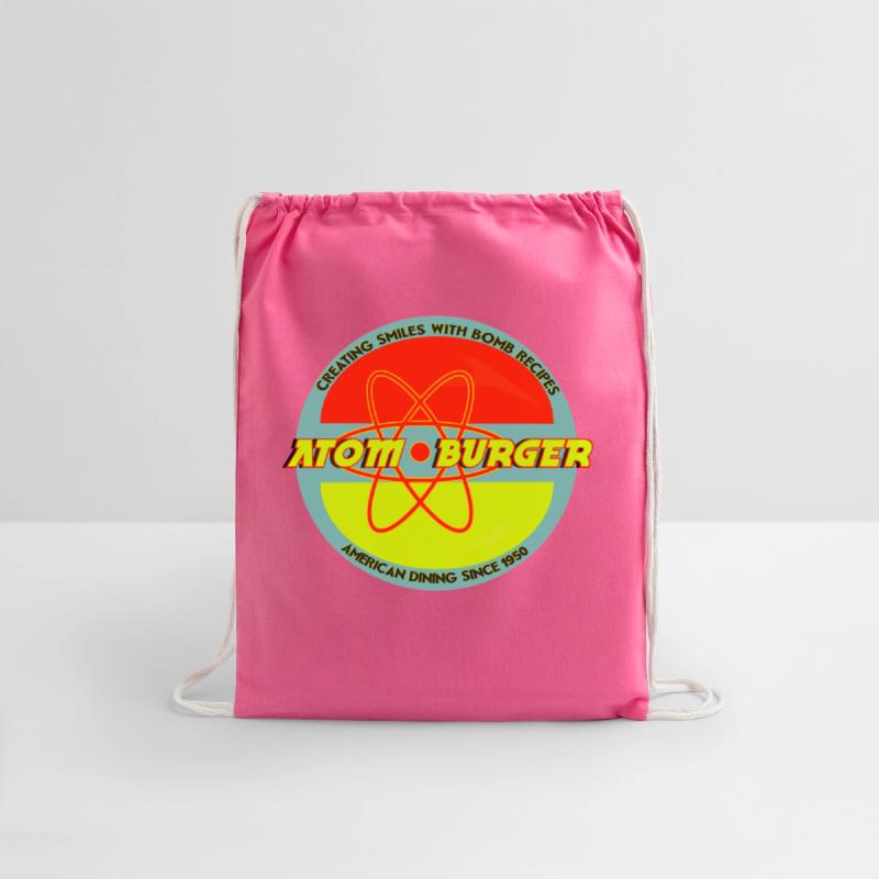 Atom Burger Retro Style