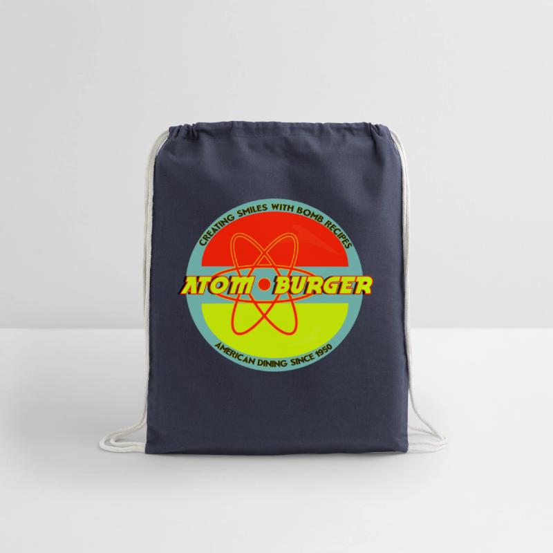 Atom Burger Retro Style