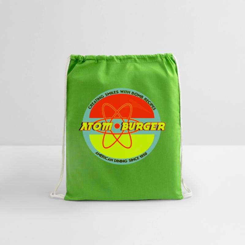 Atom Burger Retro Style