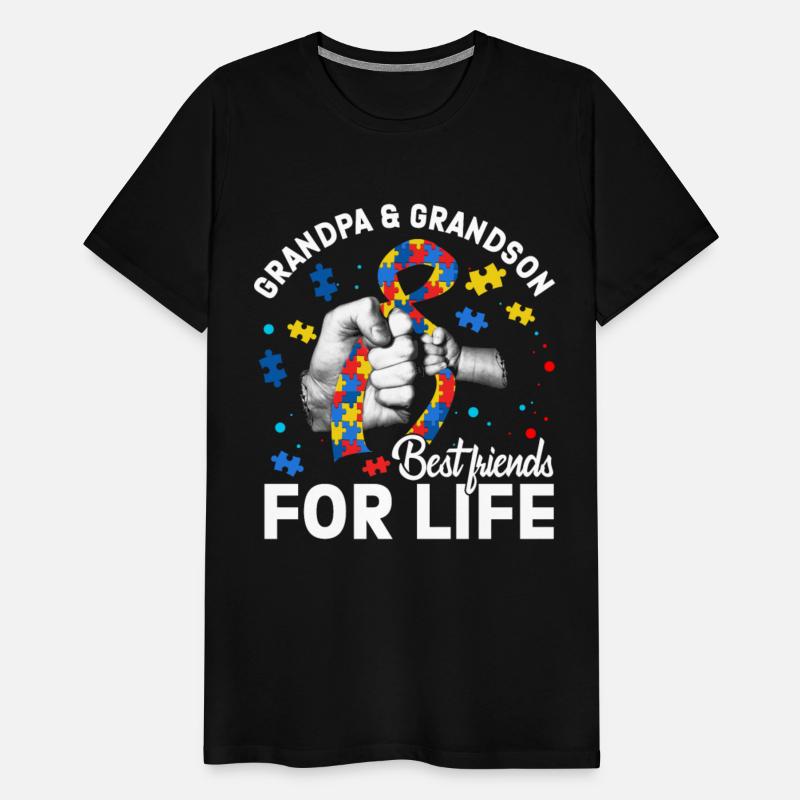 Autism Grandpa Grandson Best Friend for Life