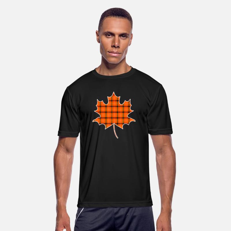 Autumn Leaf Shirt For Men Women Leaf Orange