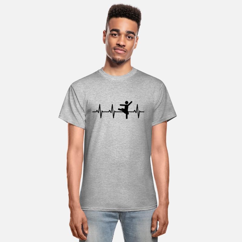 Ballet Dancer Stickfigures Pulse Line