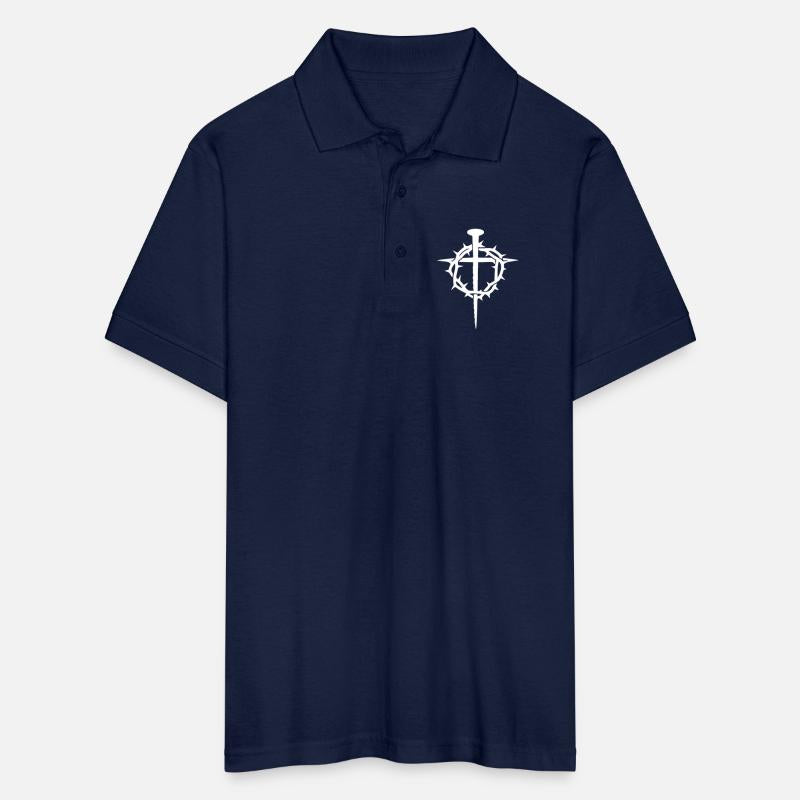 Barbed Cross Emblem Design
