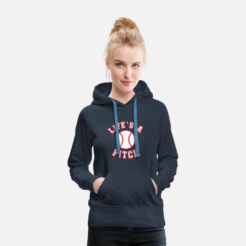 Baseball saying Life's a pitch