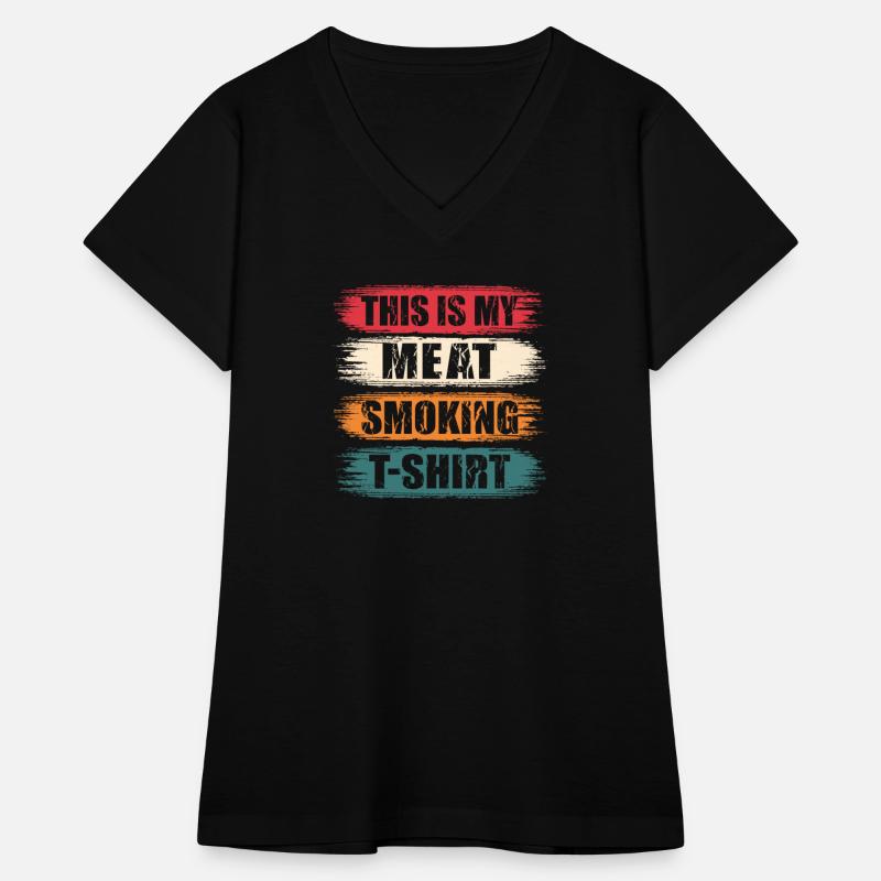 BBQ meat smoking tshirt
