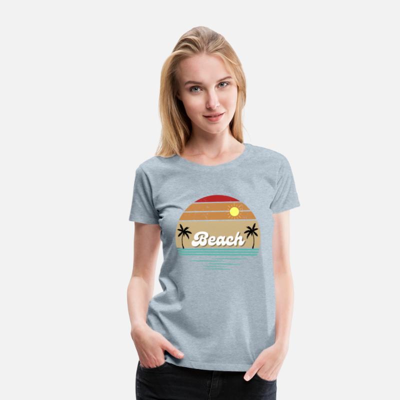 Beach vintage design for summer vacation