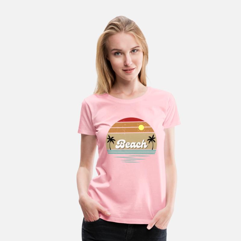 Beach vintage design for summer vacation