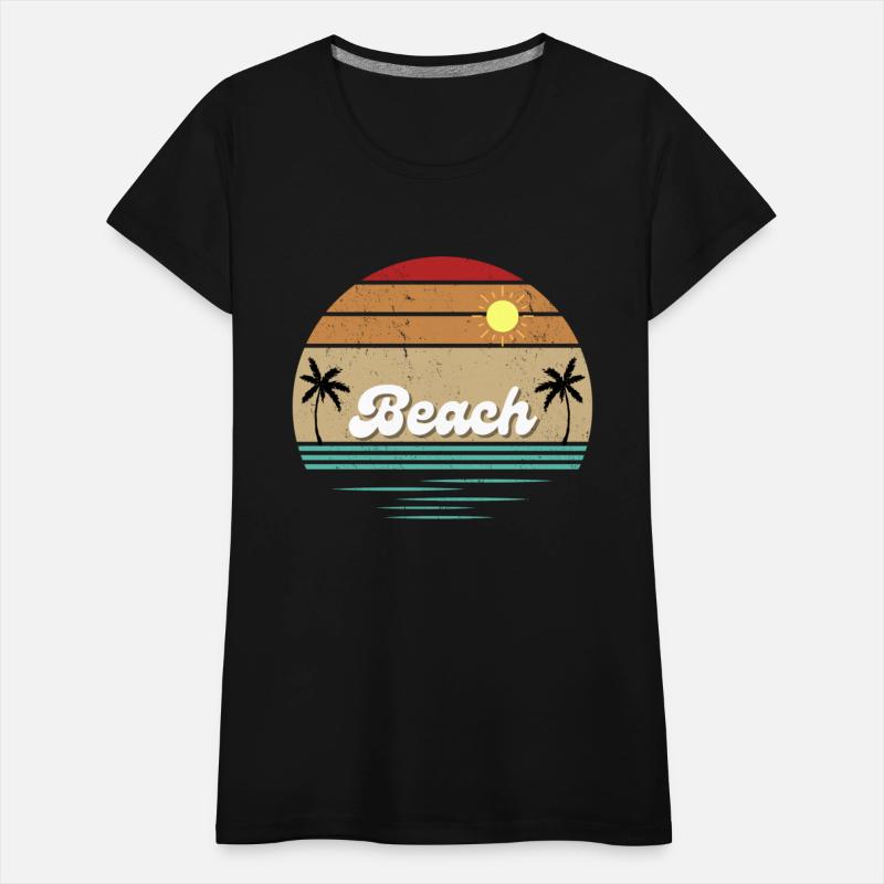 Beach vintage design for summer vacation