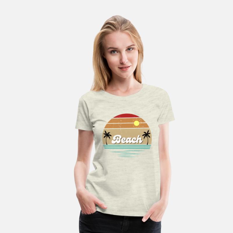 Beach vintage design for summer vacation