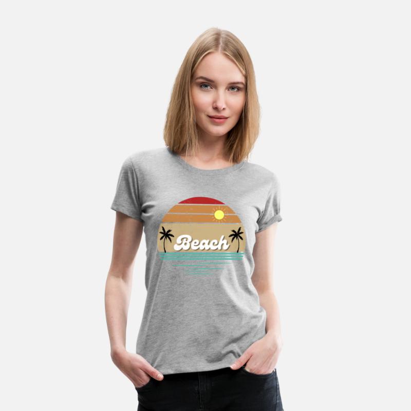 Beach vintage design for summer vacation