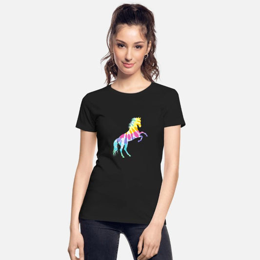 Beautiful Tie Dye Horse