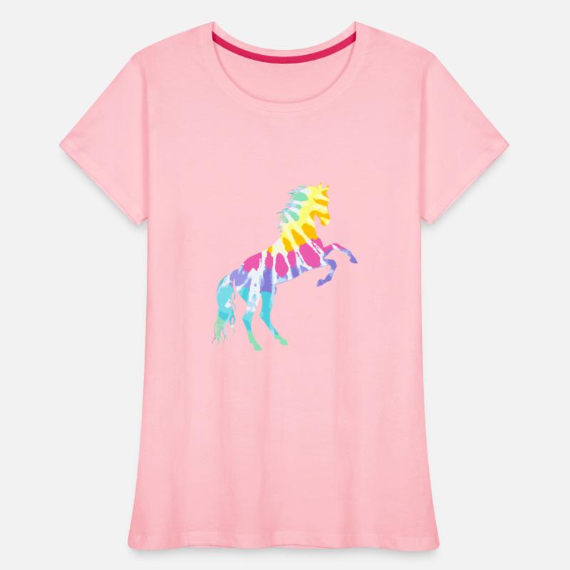 Beautiful Tie Dye Horse