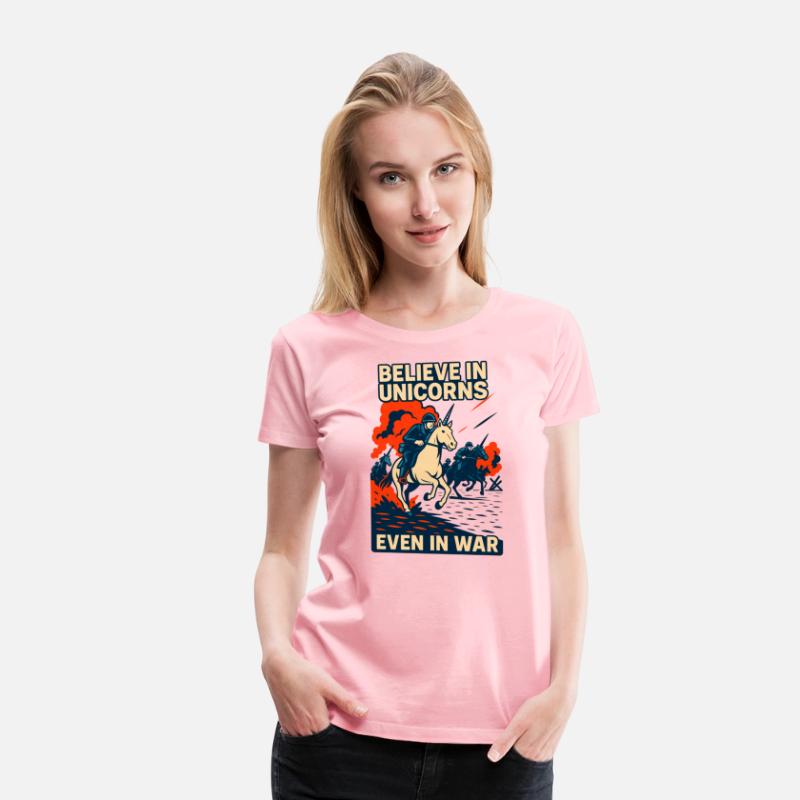 Believe in Unicorns Even in War Anti-War Satire