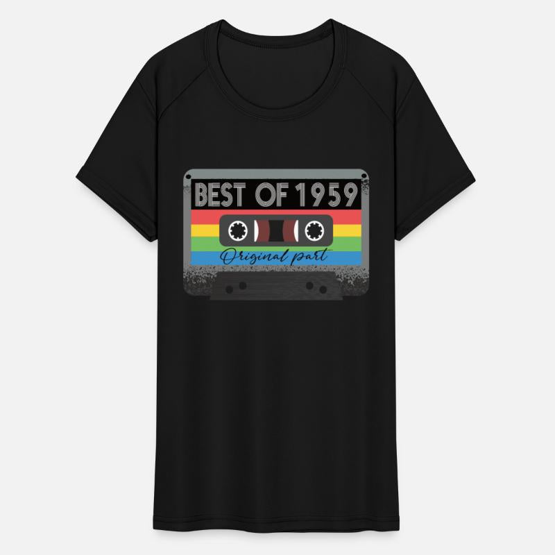 Best Of 1959 Vintage Cassette Retro Birthday