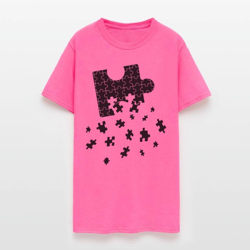 Big Puzzle Piece Flying Puzzles Pieces