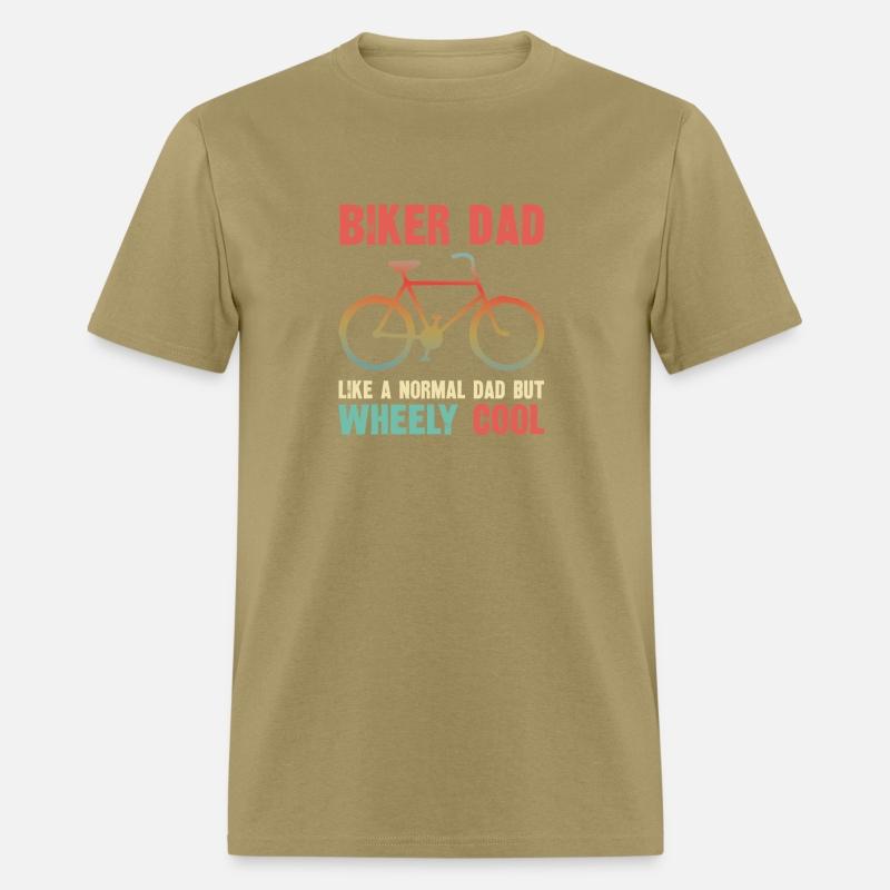 Biker Dad like a normal dad but wheely cool