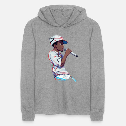 Black Rapper Holding a Microphone