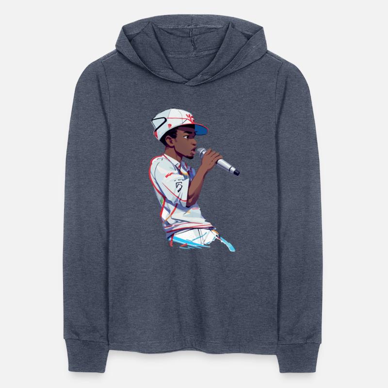 Black Rapper Holding a Microphone