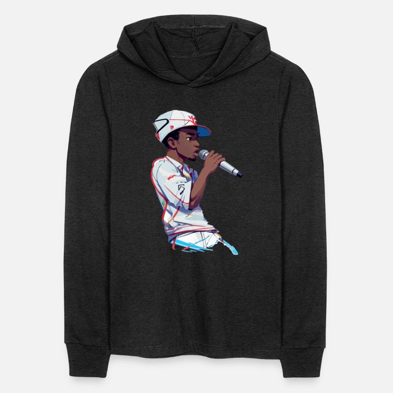 Black Rapper Holding a Microphone