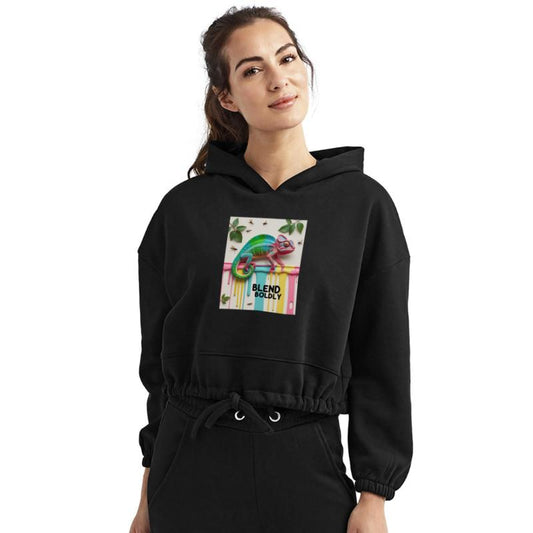 Blend Boldly T-Shirt – Rainbow Gradient Chameleon