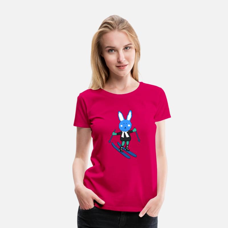 blue rabbit skiing