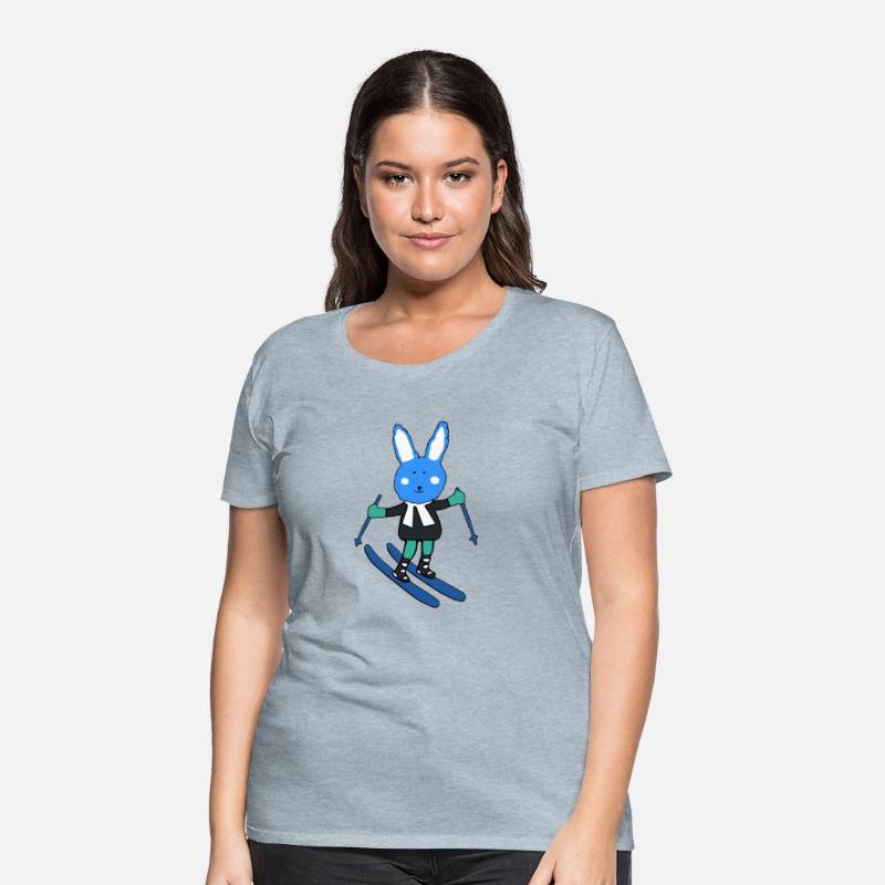blue rabbit skiing