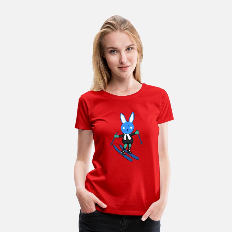 blue rabbit skiing