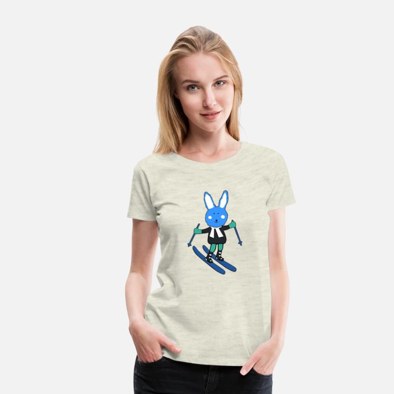 blue rabbit skiing