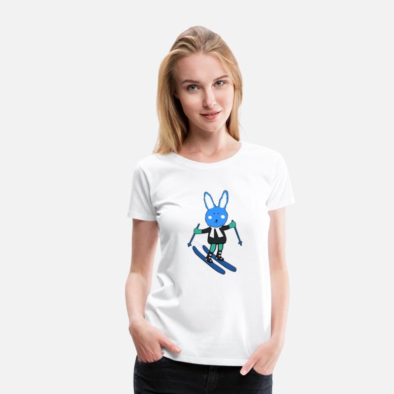 blue rabbit skiing