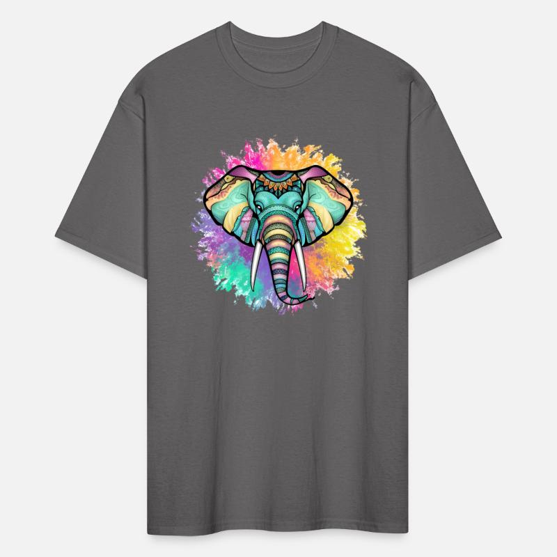 bohemian elephant - Colorful Mandala Elephant