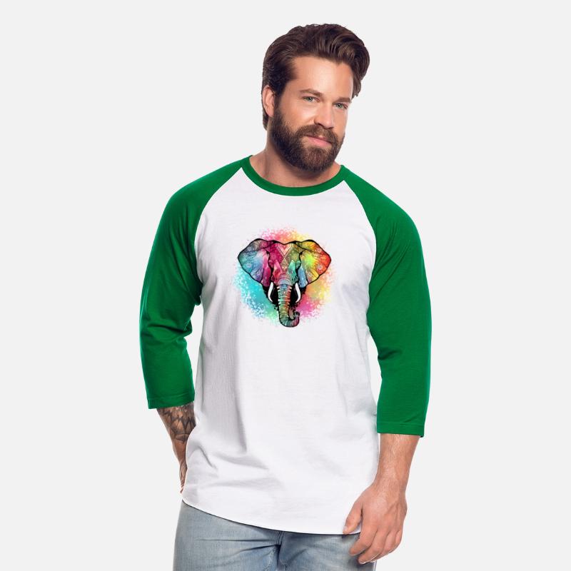 bohemian elephant - Colorful Mandala Elephant