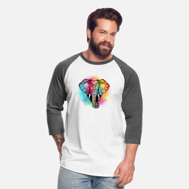 bohemian elephant - Colorful Mandala Elephant