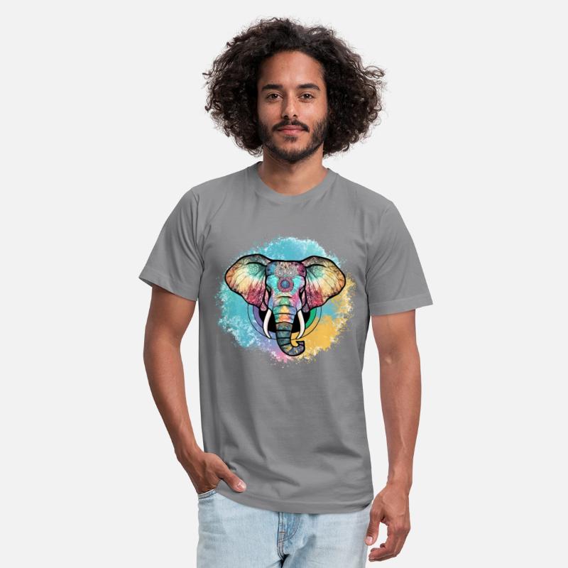bohemian elephant - Colorful Mandala Elephant
