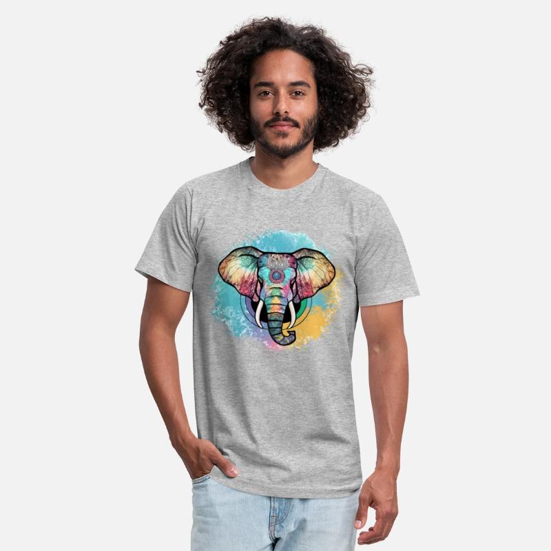 bohemian elephant - Colorful Mandala Elephant