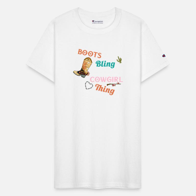 Boots & Bling It's A Cowgirl Thing Funny