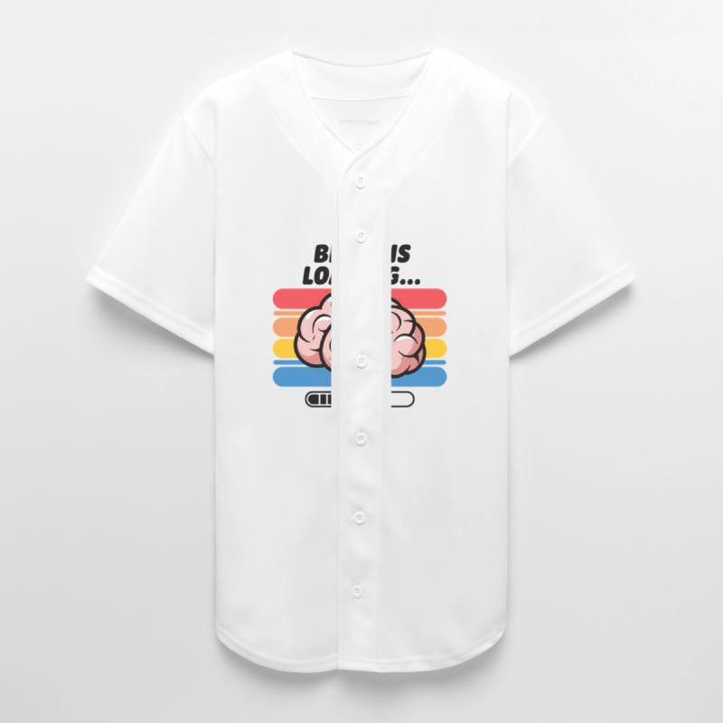 Brain Is Loading Cute Retro Brain