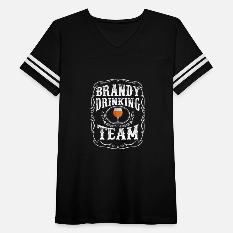 Brandy Drinking Team T-Shirt - Alcoholic Spirit