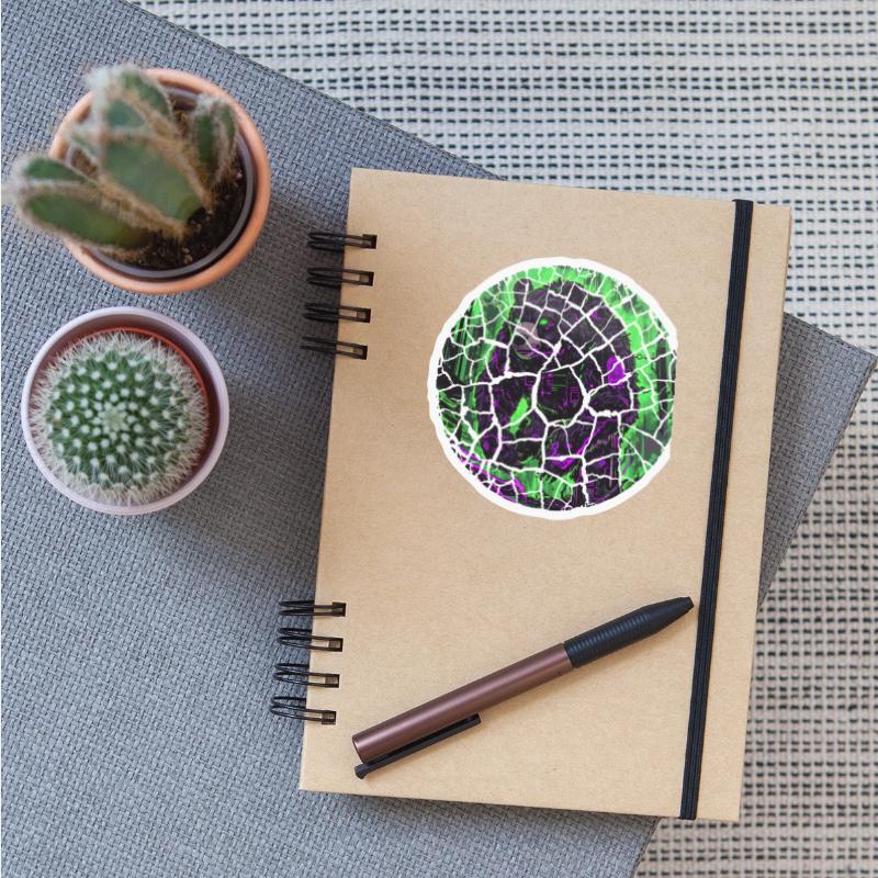 Bright Bear With Energy And Technology Style